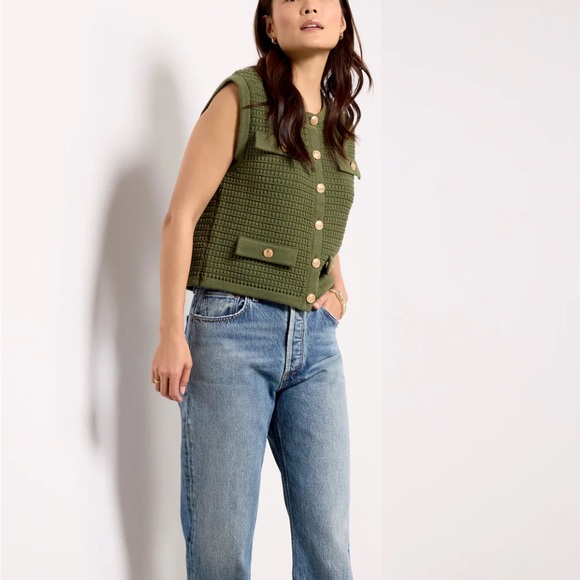 NWT AGolde Fran Jean with Cuff Size 27 - Picture 2 of 8